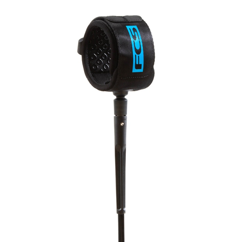 FCS 6ft Protect Big Wave Leash - Black