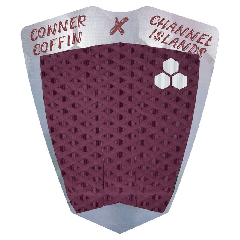 Channel Islands Conner Coffin Signature Tail Pad - Maroon