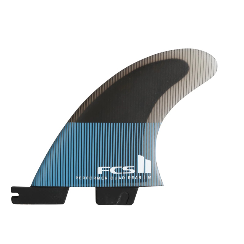 FCS II PERFORMER QUAD REAR PC S/M/L - TRANQUIL BLUE