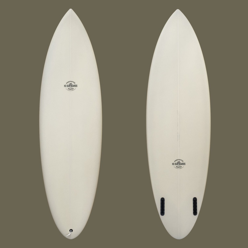 HAYDEN CHAMBERLAIN TWIN PIN 6'0" PU FUTURES 34L
