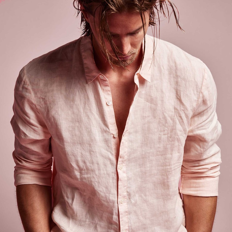 Classic Linen Shirt - Nougat Pigment