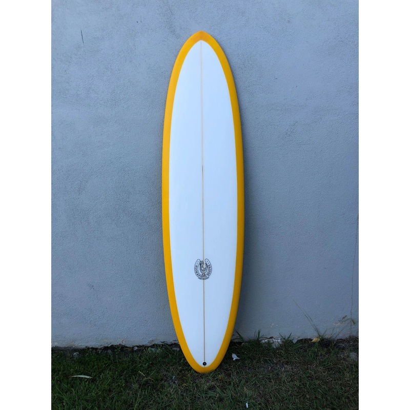 Kookapinto Shapes | Thin Twin 70" Mango Surfboard