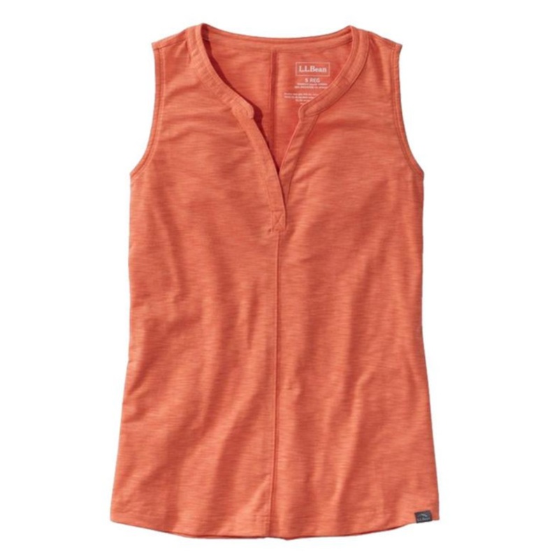 Streamside Tank Top Splitneck Women's Regular
