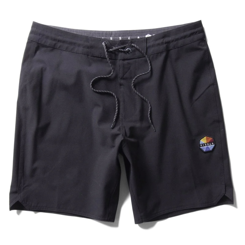 SOLID SETS 18.5" BOARDSHORT - BLK