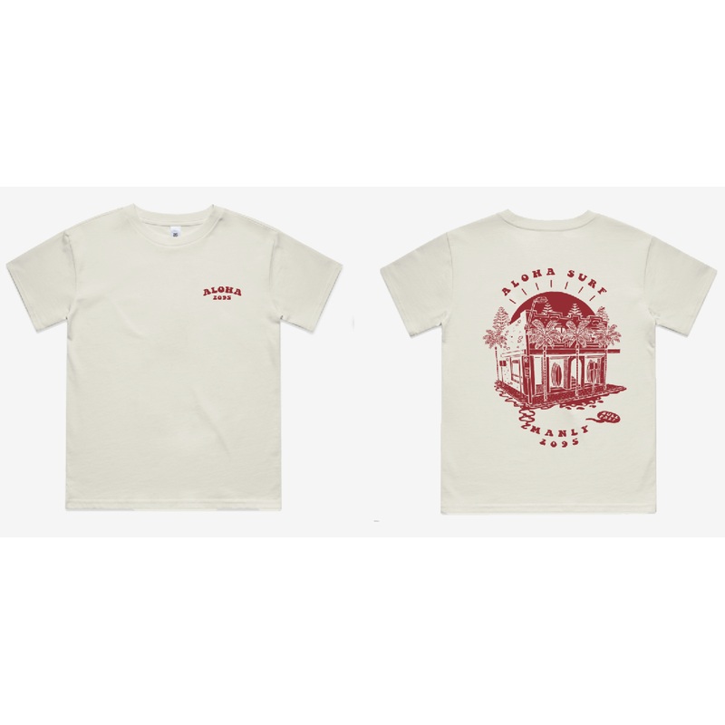 Aloha Kids 2095 Tee - Ecru