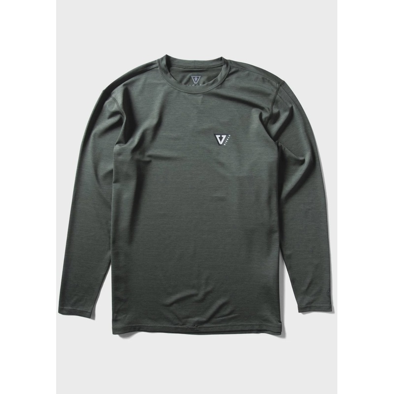 TWISTED ECO SS LYCRA - MILITARY HEATHER