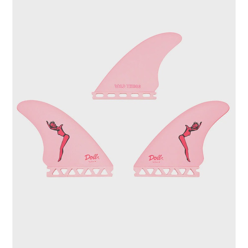 Jaleesa Doll Fin ST Tri Fin Set